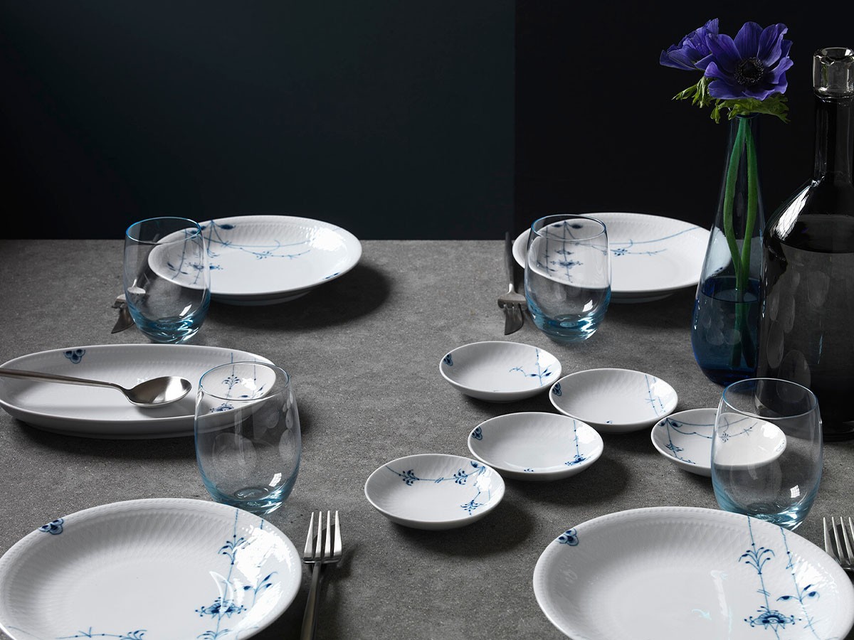 Royal Copenhagen Blue Palmette Plate Set / ロイヤル コペンハーゲン ブルーパルメッテ プレート 5柄セット  - インテリア・家具通販【FLYMEe】