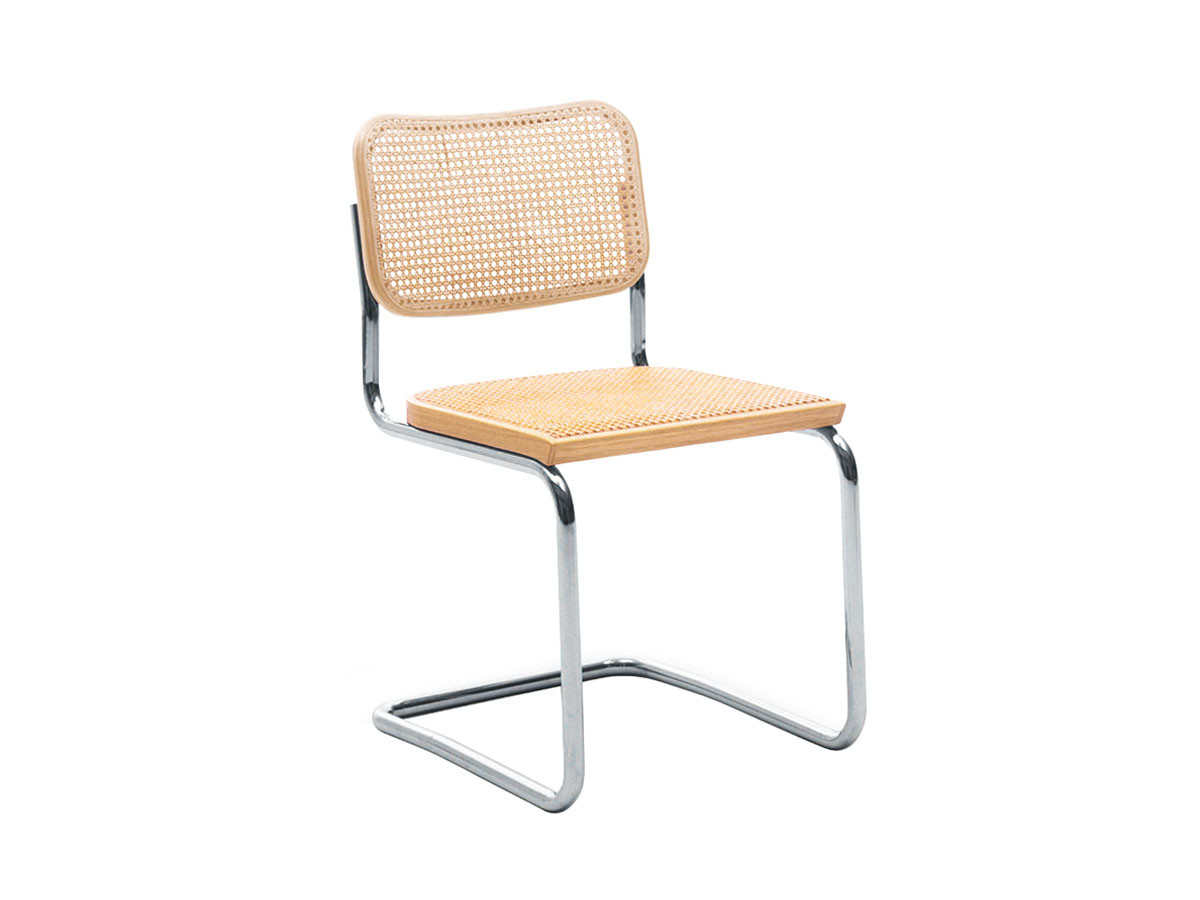 Knoll Breuer Collection, Cesca Armless Chair / ノル ブロイヤーコレクション, チェスカ  アームレスチェア（籐張り / 機械張り）