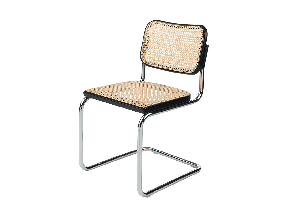 Knoll Breuer Collection, Cesca Armless Chair / ノル ブロイヤーコレクション, チェスカ  アームレスチェア（籐張り / 機械張り）