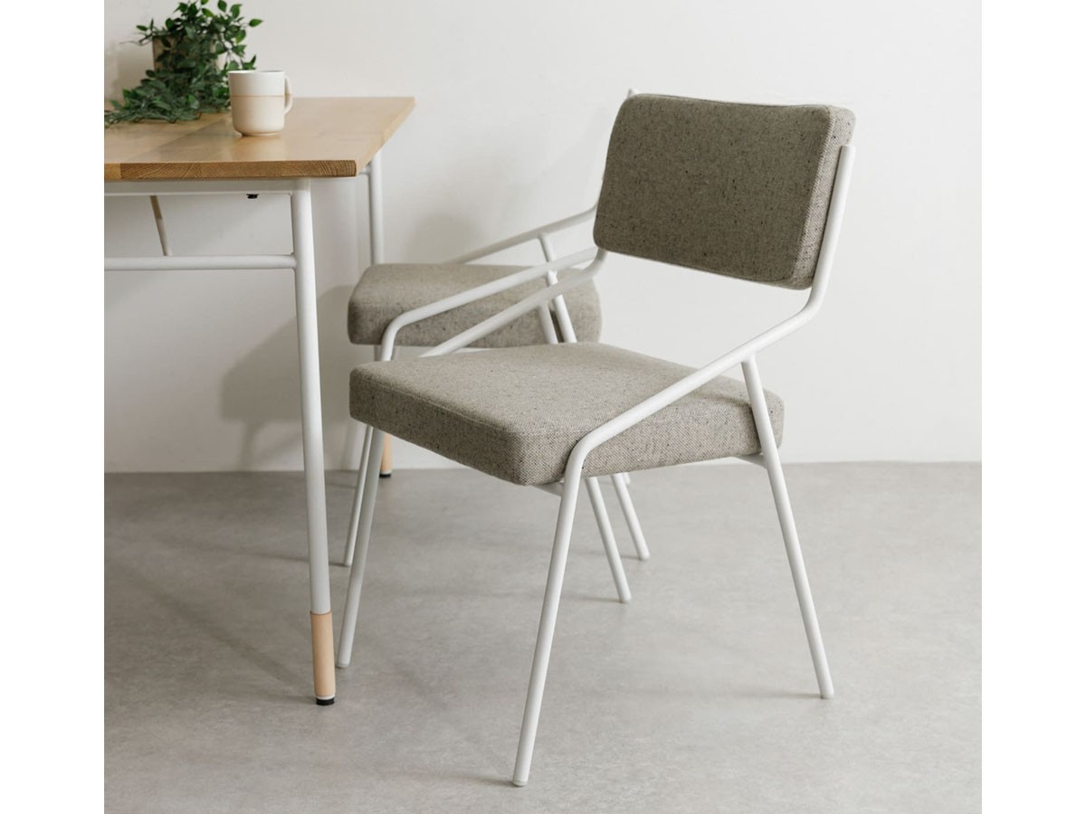 DOORS LIVING PRODUCTS DOORS × SYOTYL 
Luonka ST CHAIR / ドアーズリビングプロダクツ ルオンカ スチールチェア （チェア・椅子 > ダイニングチェア） 5