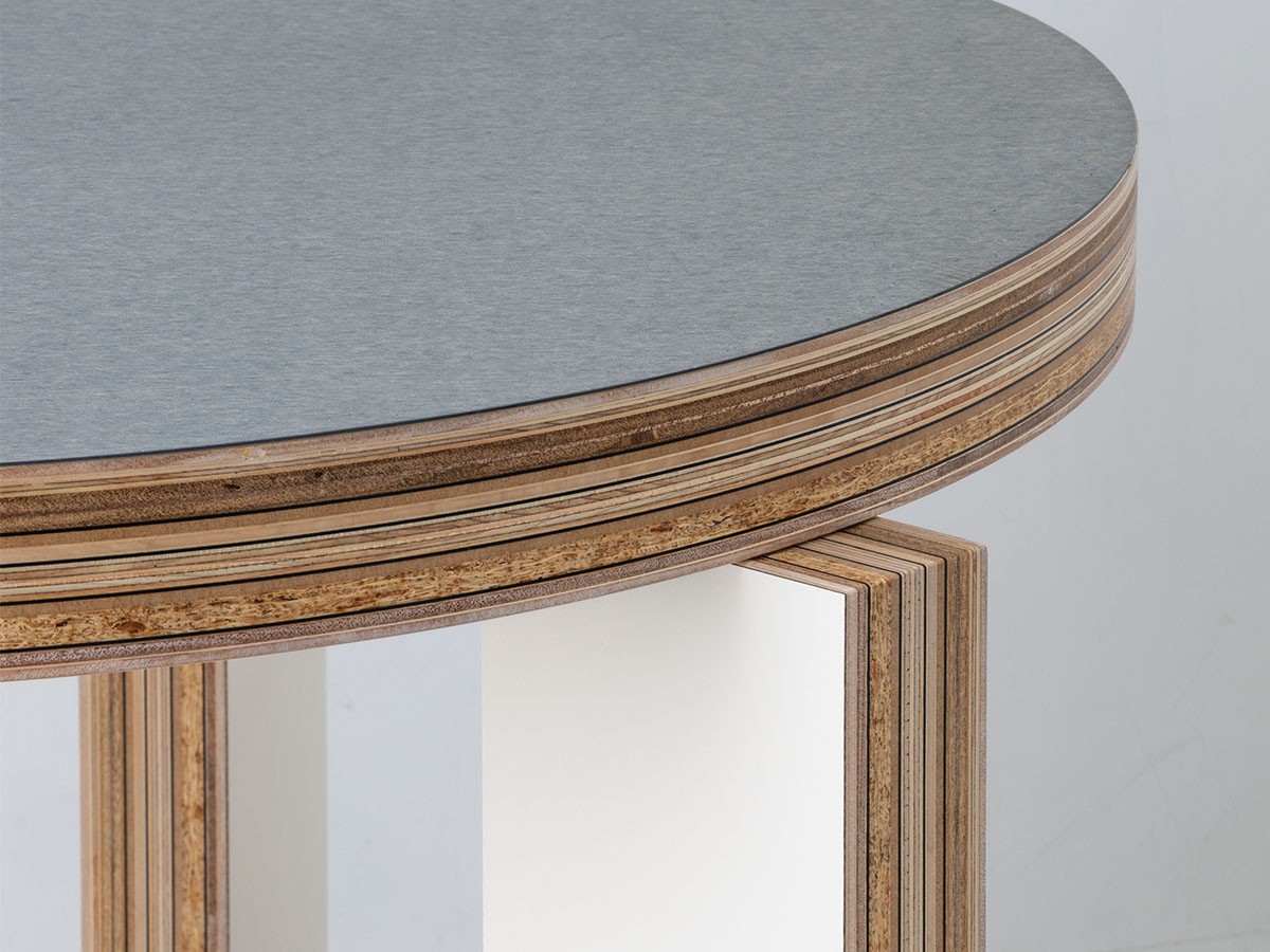 FLANGE plywood MARU TABLE / フランジ プライウッド マル テーブル （テーブル > カフェテーブル） 5
