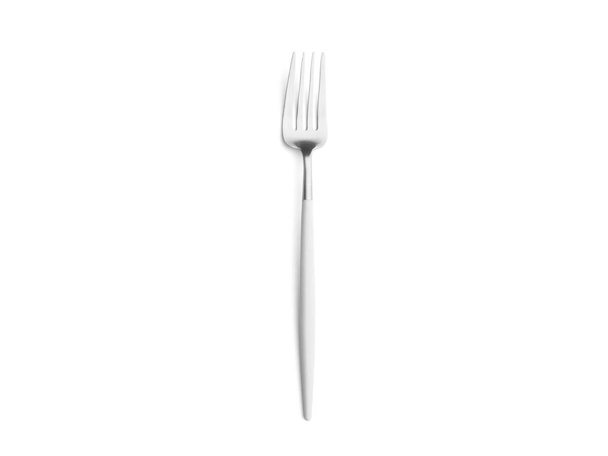 Cutipol GOA Cutlery Set / クチポール ゴア ディナー4本セット（ホワイト × シルバー） （食器・テーブルウェア > カトラリー） 5