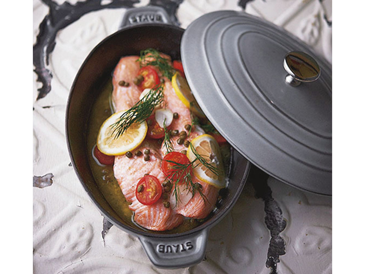 STAUB Oval Hot Plate / ストウブ オーバル ホットプレート 23cm