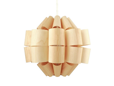 TOSHIYUKI TANI P.P. WOOD LAMP SHADE Don-wood / 谷 俊幸 P.P. ランプ