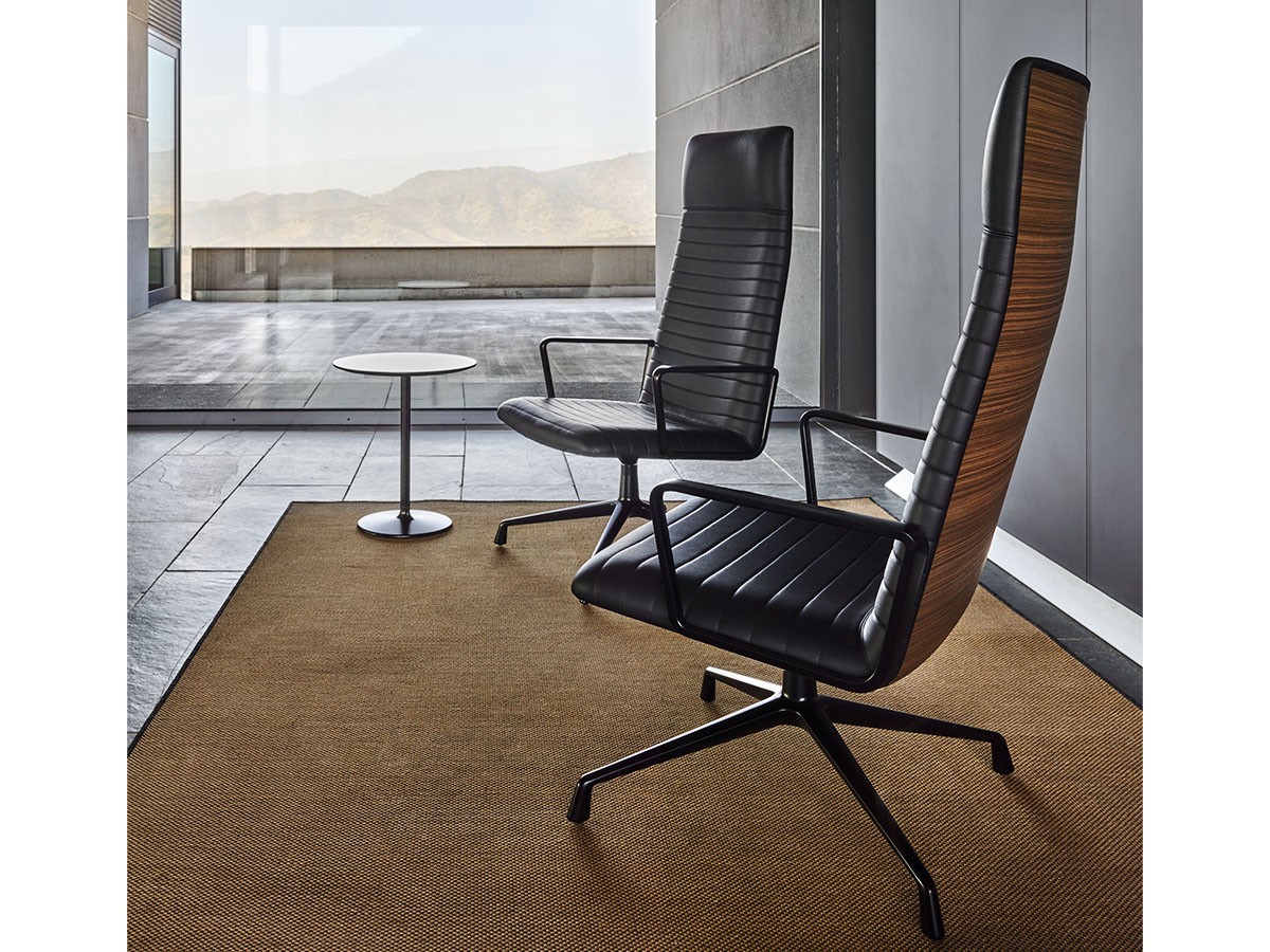 Andreu World Flex Executive High Back Lounge Chair / アンドリュー・ワールド フレックス エグゼクティブ BU1894
ハイバック ラウンジチェア 回転式スターベース （チェア・椅子 > オフィスチェア・デスクチェア） 4