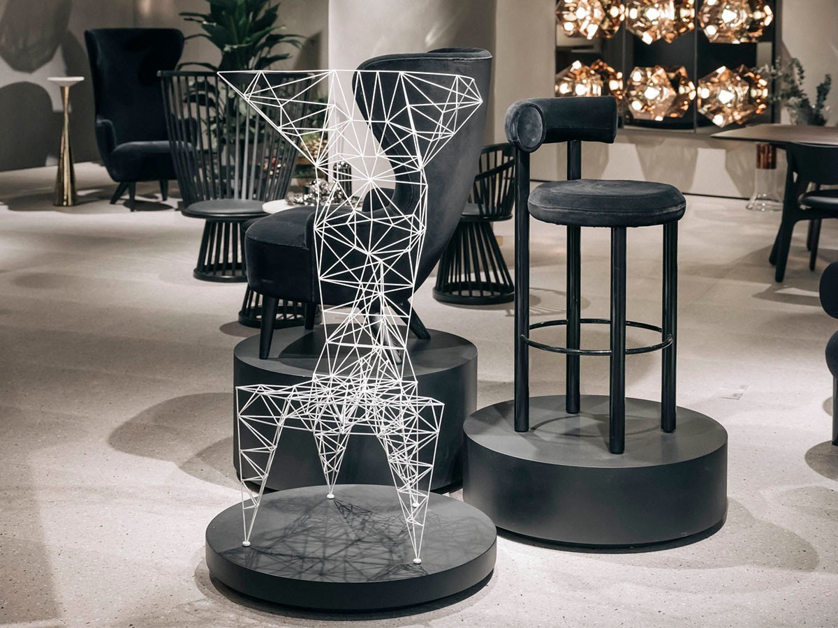 Tom Dixon. Fat Stool 75 Wood / トム・ディクソン ファット スツール 75 木脚 （チェア・椅子 > カウンターチェア・バーチェア） 15