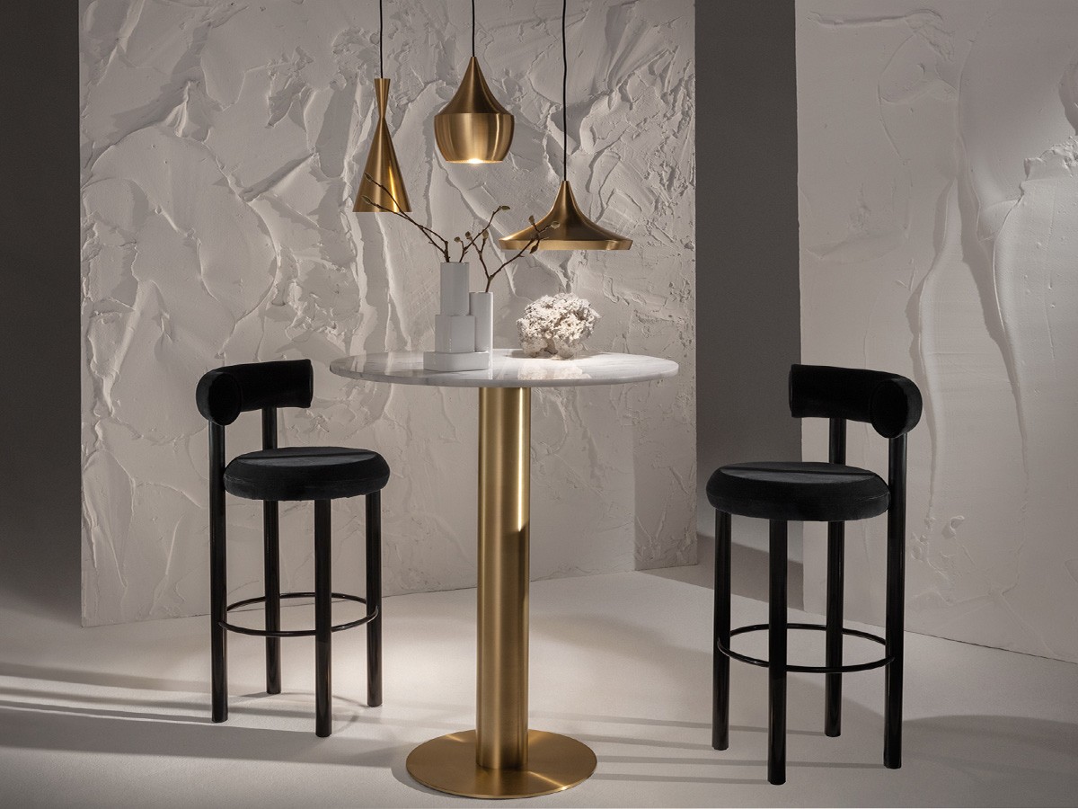 Tom Dixon. Fat Stool 75 Wood / トム・ディクソン ファット スツール 75 木脚 （チェア・椅子 > カウンターチェア・バーチェア） 12