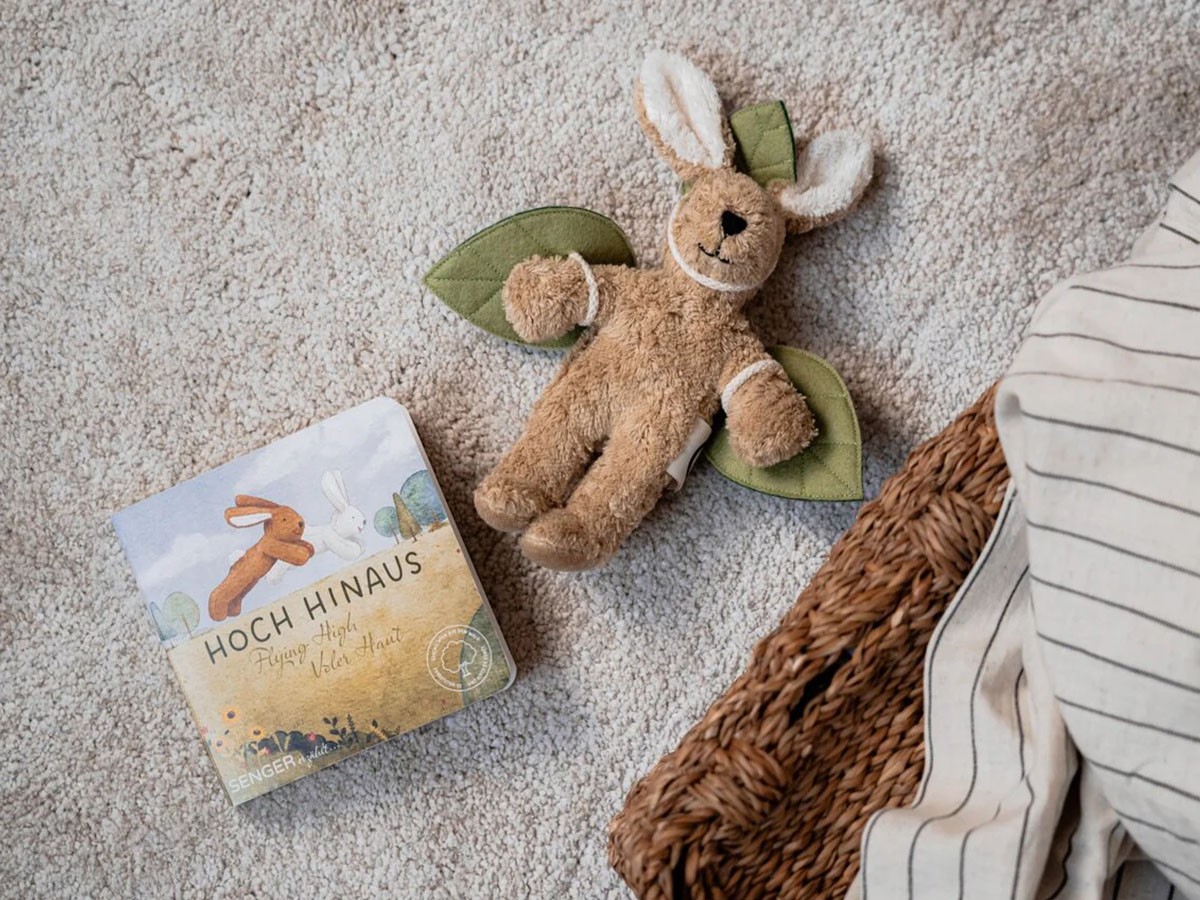 SENGER Naturwelt Animal Baby Rabbit / ゼンガーナチュウェルト アニマルベイビー ラビット（ベージュ） （キッズ家具・ベビー用品 > おもちゃ・玩具） 3