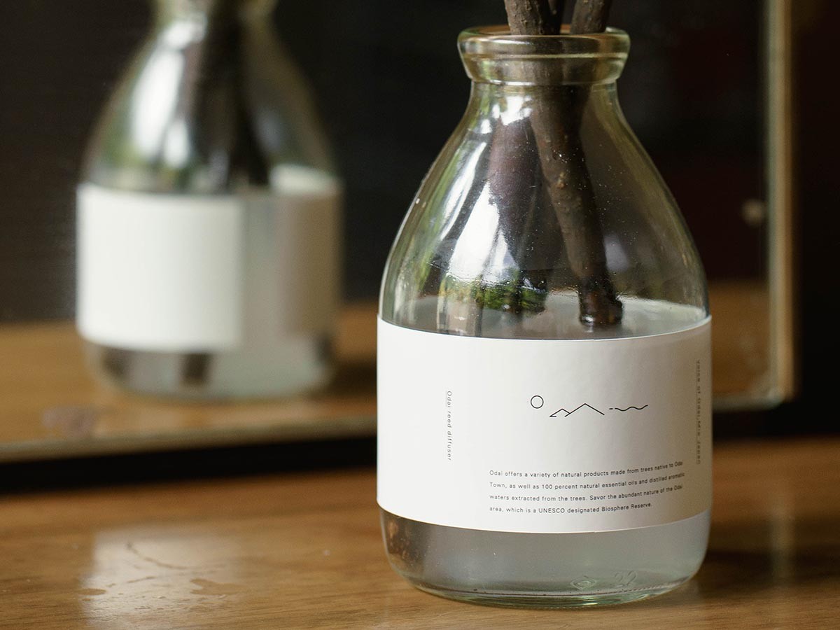 Odai reed diffuser set kuromoji / オオダイ リードディフューザーセット クロモジ 森林の香り （インテリア雑貨 > ルームフレグランス） 3