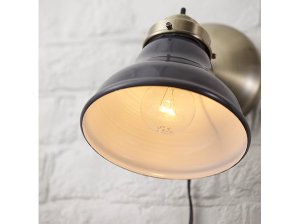 CUSTOM SERIES
Classic Wall Lamp × Mini Flare Enamel / カスタムシリーズ
クラシックウォールランプ × ミニエナメル（フレアー） （ライト・照明 > ブラケットライト・壁掛け照明） 3