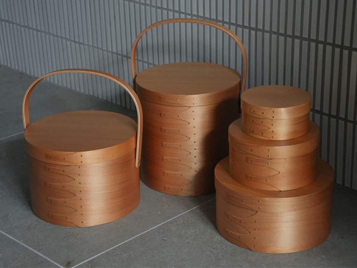 Shaker Round Handle Box / シェーカー ラウンドハンドルボックス L（ライトブラウン） （インテリア雑貨 > ツールボックス・小物収納） 11