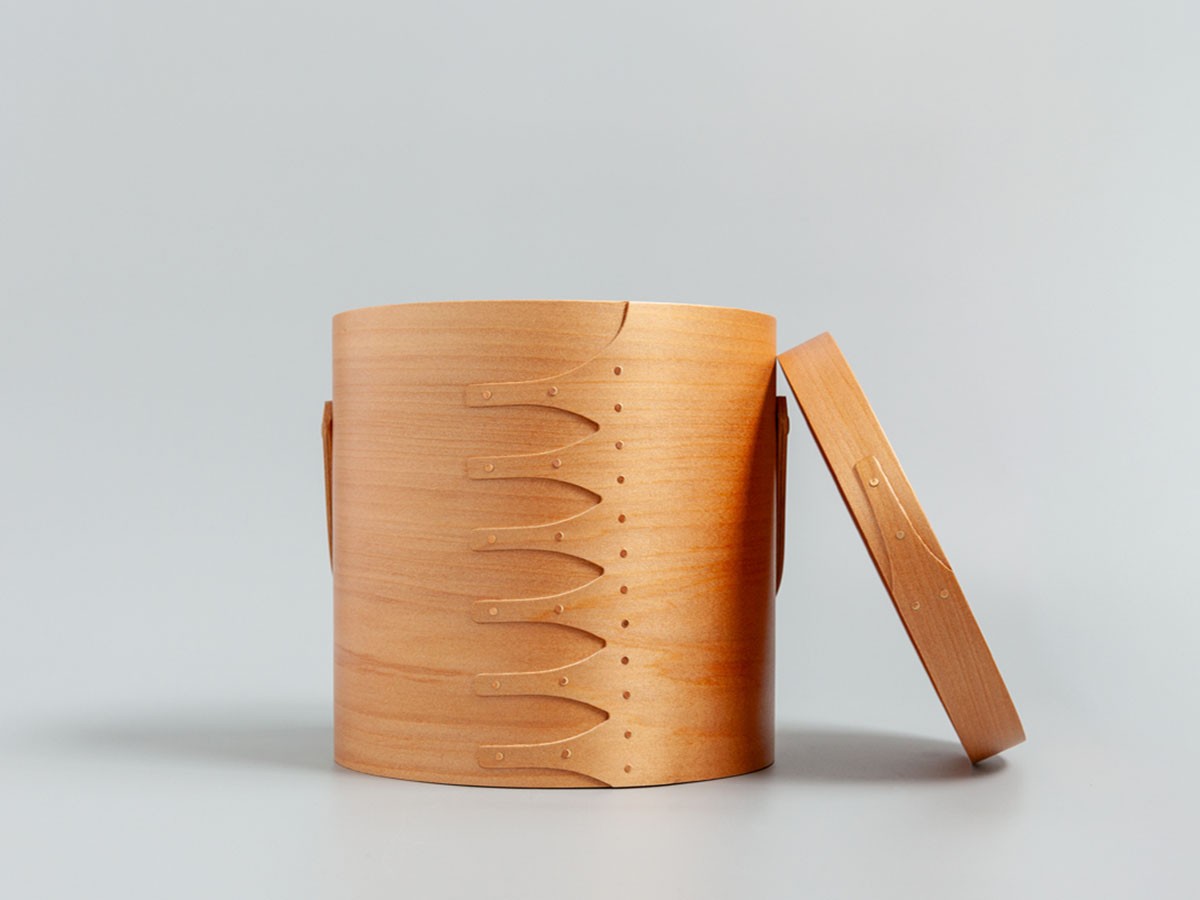 Shaker Round Handle Box / シェーカー ラウンドハンドルボックス L（ライトブラウン） （インテリア雑貨 > ツールボックス・小物収納） 18