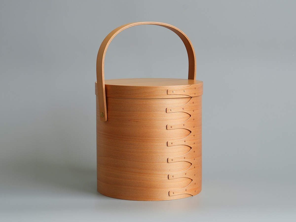Shaker Round Handle Box / シェーカー ラウンドハンドルボックス L（ライトブラウン） （インテリア雑貨 > ツールボックス・小物収納） 12