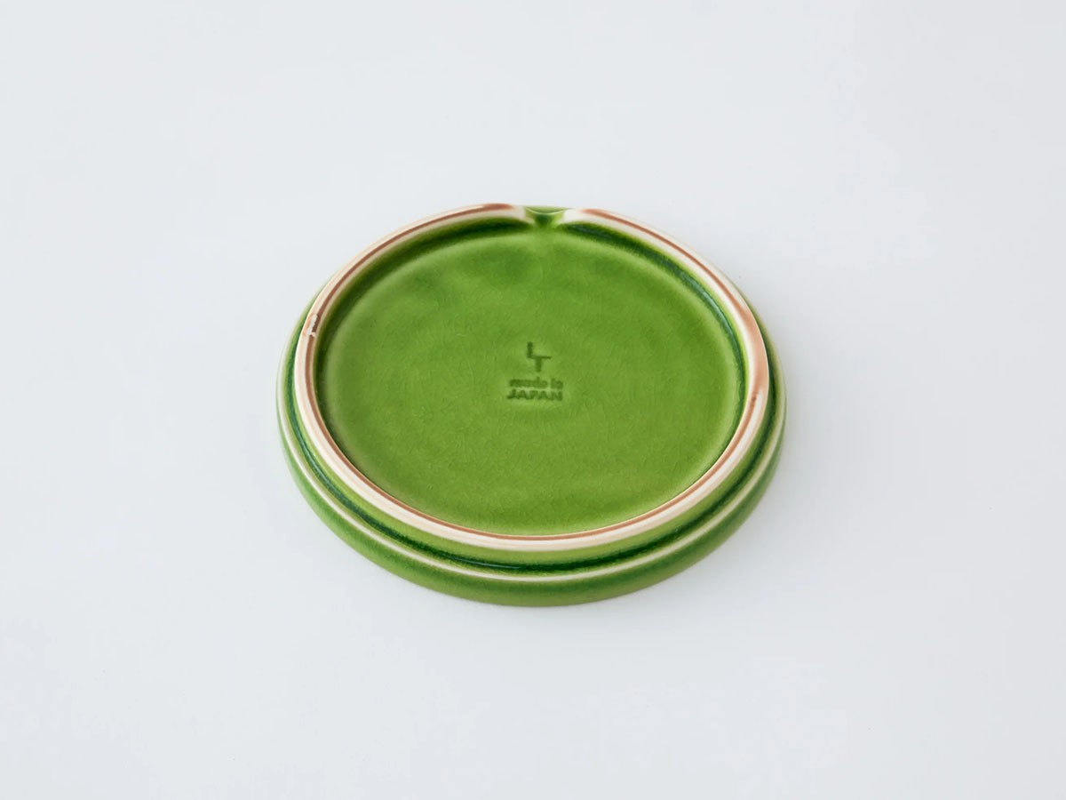 HASU GREEN CRACKLE Plate M / ハス 緑貫入 中皿 （食器・テーブルウェア > 皿・プレート） 11