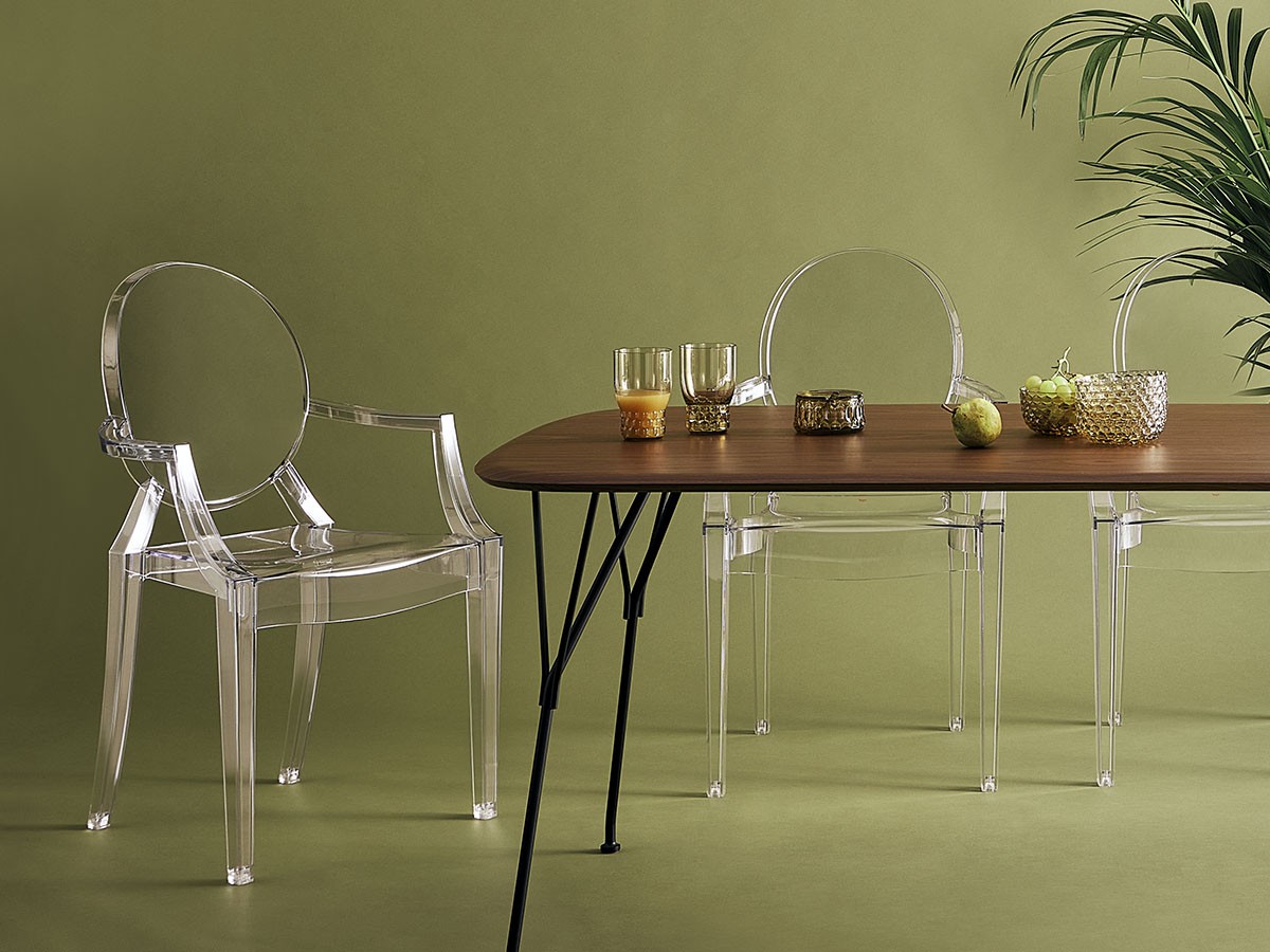 Kartell カルテル ルイゴースト 2脚 (在庫3脚あり) - 家具・インテリア