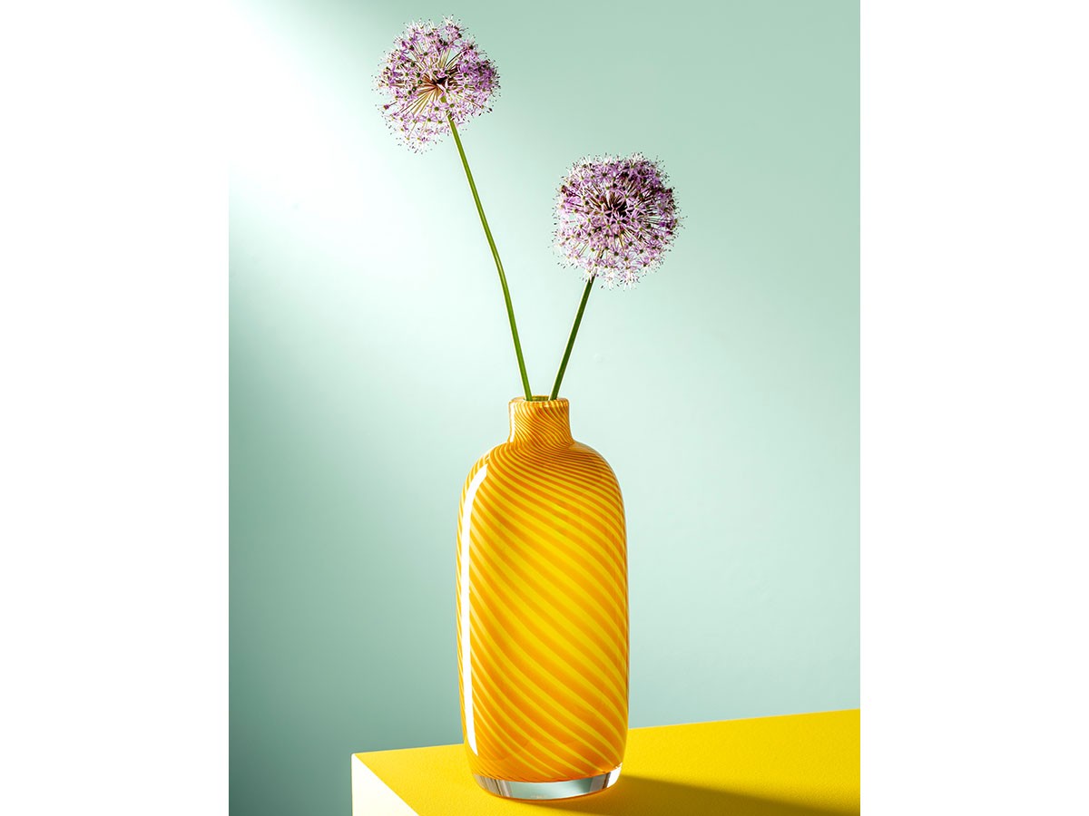 LEONARDO FILO Vase / レオナルド フィーロ ベース（イエロー） （花器・プランター・グリーン > 花瓶・フラワーベース） 2