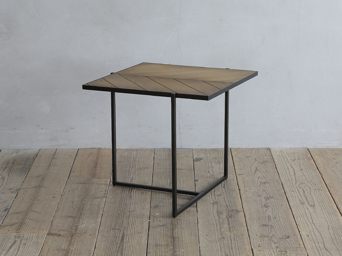 Knot antiques BAILEY SIDE TABLE / ノットアンティークス ベイリー サイドテーブル（ヘリンボーン） （テーブル > サイドテーブル） 9
