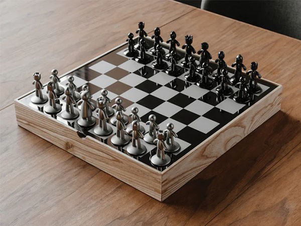 Umbra Buddy Chess Set / アンブラ バディチェスセット（ナチュラル） （キッズ家具・ベビー用品 > おもちゃ・玩具） 7