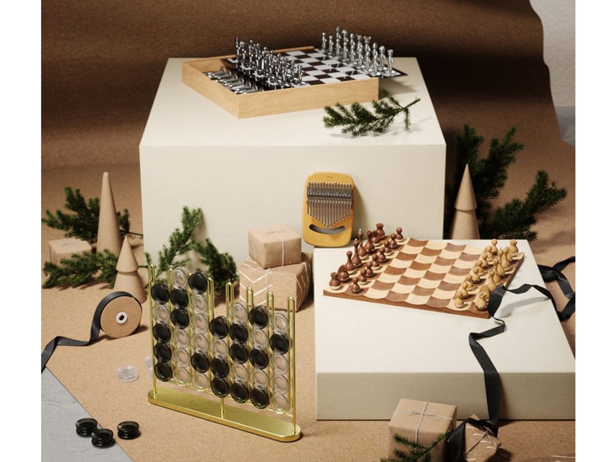 Umbra Buddy Chess Set / アンブラ バディチェスセット（ナチュラル） （キッズ家具・ベビー用品 > おもちゃ・玩具） 11