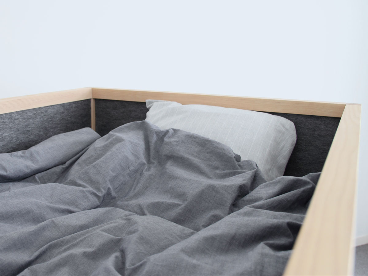 Bed + Bed Shelf 30