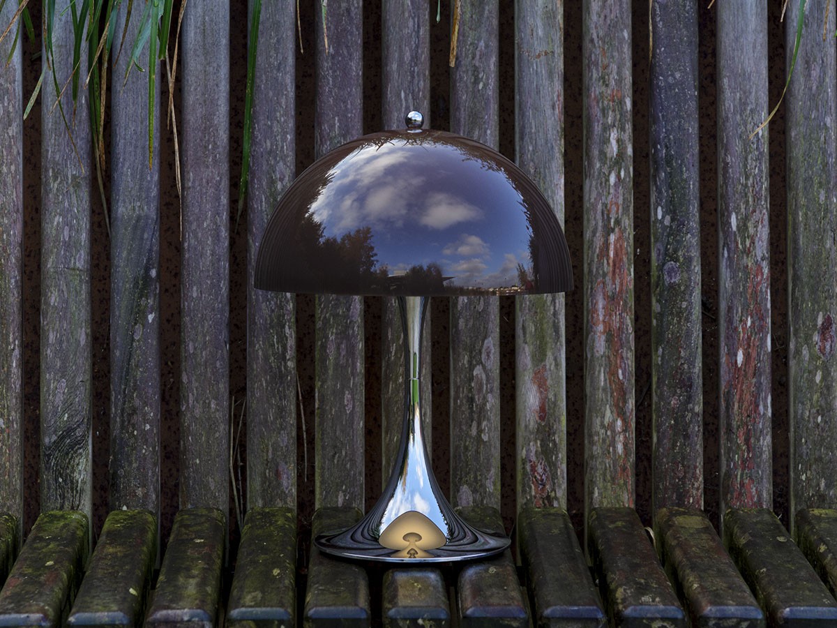 Louis Poulsen Panthella 250 Portable V3 / ルイスポールセン パンテラ 250 ポータブル V3（オパール・クローム） （ライト・照明 > テーブルランプ） 65