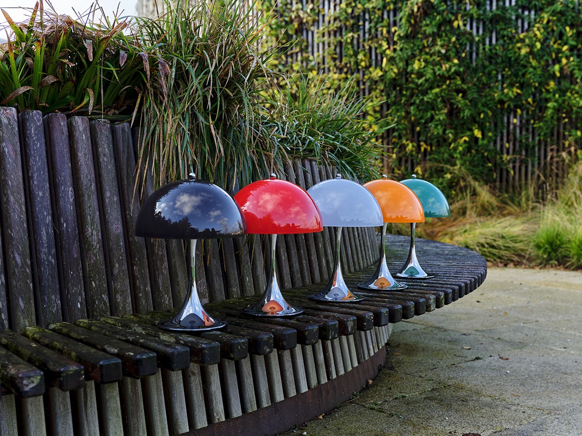 Louis Poulsen Panthella 250 Portable V3 / ルイスポールセン パンテラ 250 ポータブル V3（オパール・クローム） （ライト・照明 > テーブルランプ） 85