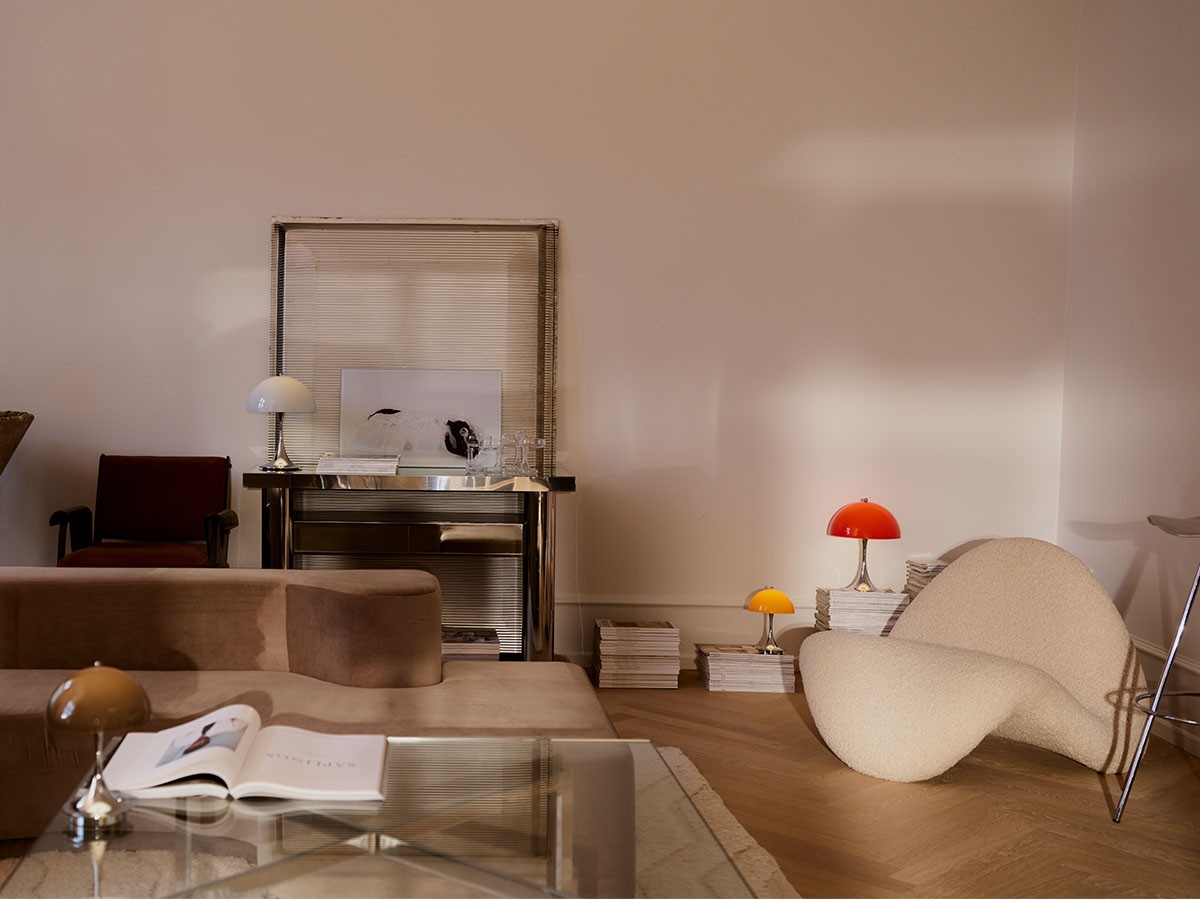 Louis Poulsen Panthella 250 Portable V3 / ルイスポールセン パンテラ 250 ポータブル V3（オパール・クローム） （ライト・照明 > テーブルランプ） 38