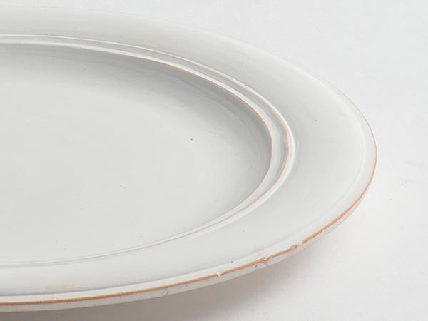 MISHIM POTTERY CREATION StiLL round plate L + stand / ミシンポタリークリエイション スティル ラウンドプレート L + スタンド（胡粉） （食器・テーブルウェア > 皿・プレート） 10