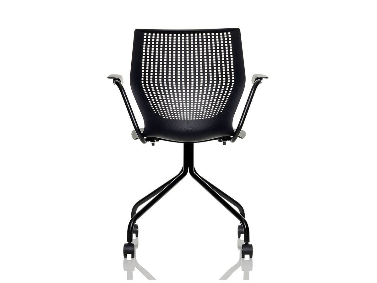 Knoll Office MultiGeneration Chair / ノルオフィス マルチジェネレーション チェア ハイブリッドベース 固定肘 キャスター脚 （チェア・椅子 > オフィスチェア・デスクチェア） 79