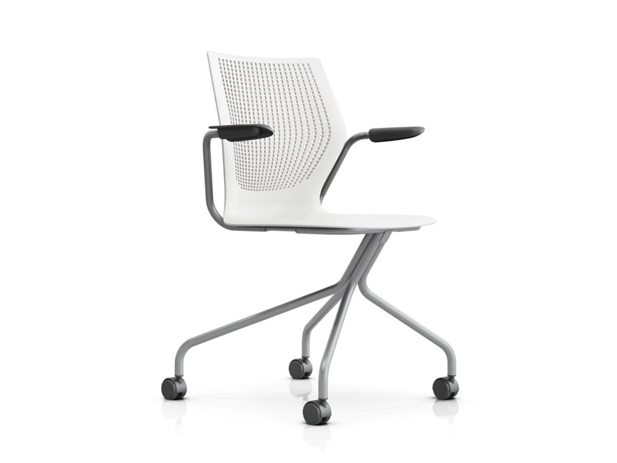Knoll Office MultiGeneration Chair / ノルオフィス マルチジェネレーション チェア ハイブリッドベース 固定肘 キャスター脚 （チェア・椅子 > オフィスチェア・デスクチェア） 63