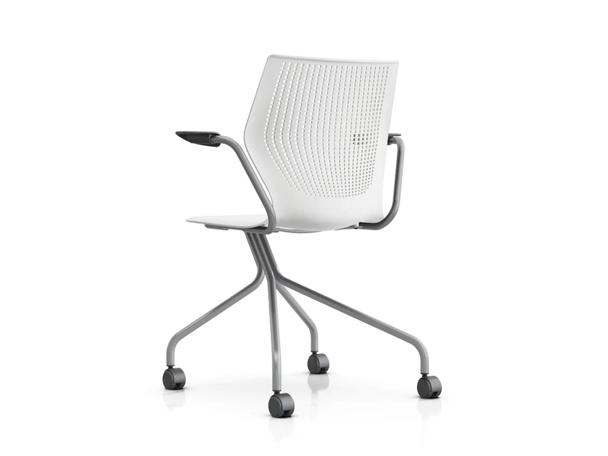 Knoll Office MultiGeneration Chair / ノルオフィス マルチジェネレーション チェア ハイブリッドベース 固定肘 キャスター脚 （チェア・椅子 > オフィスチェア・デスクチェア） 61