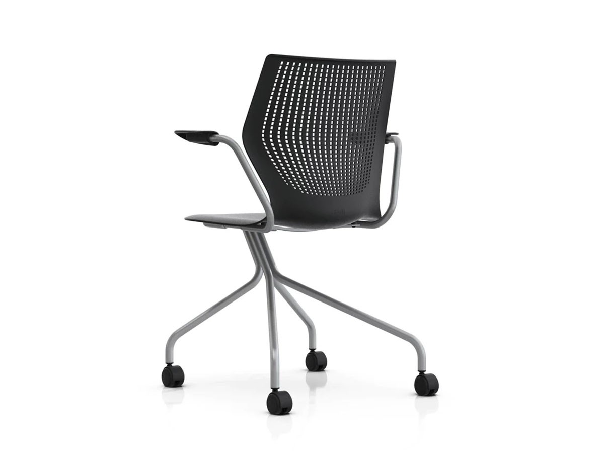 Knoll Office MultiGeneration Chair / ノルオフィス マルチジェネレーション チェア ハイブリッドベース 固定肘 キャスター脚 （チェア・椅子 > オフィスチェア・デスクチェア） 76