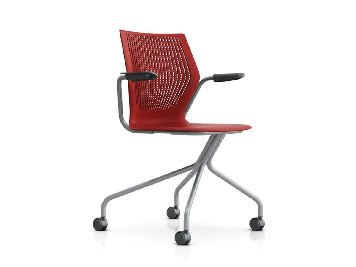 Knoll Office MultiGeneration Chair / ノルオフィス マルチジェネレーション チェア ハイブリッドベース 固定肘 キャスター脚 （チェア・椅子 > オフィスチェア・デスクチェア） 66