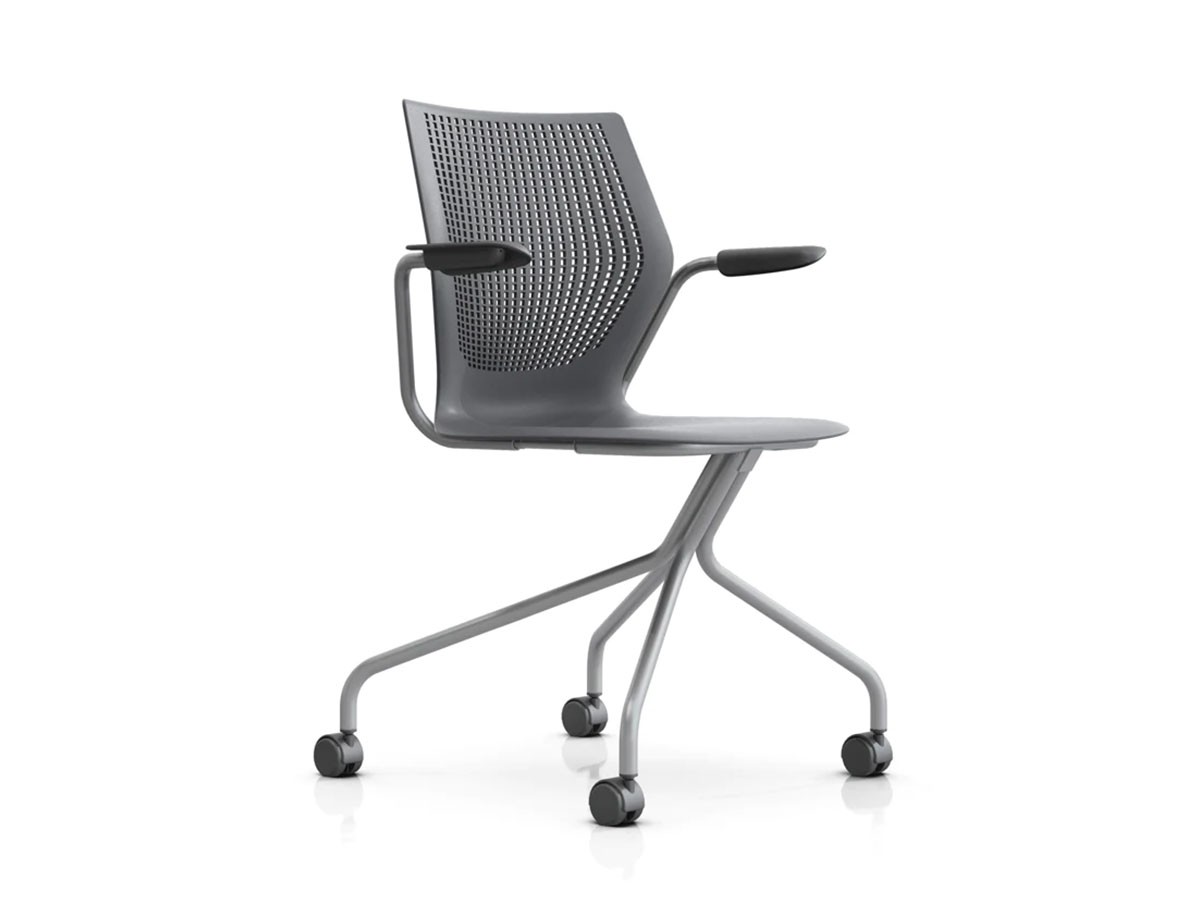 Knoll Office MultiGeneration Chair / ノルオフィス マルチジェネレーション チェア ハイブリッドベース 固定肘 キャスター脚 （チェア・椅子 > オフィスチェア・デスクチェア） 73