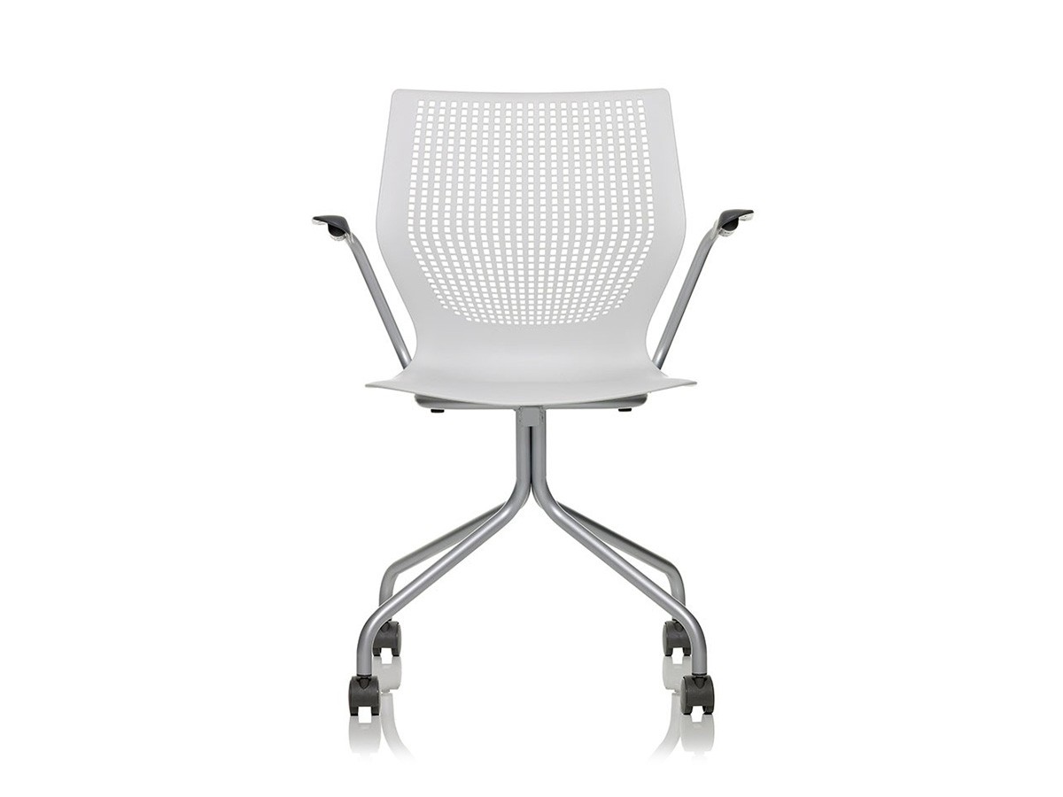 Knoll Office MultiGeneration Chair / ノルオフィス マルチジェネレーション チェア ハイブリッドベース 固定肘 キャスター脚 （チェア・椅子 > オフィスチェア・デスクチェア） 62