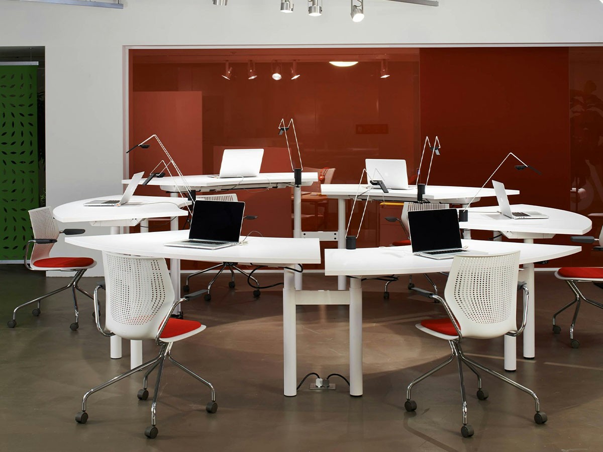 Knoll Office MultiGeneration Chair / ノルオフィス マルチジェネレーション チェア ハイブリッドベース 固定肘 キャスター脚 （チェア・椅子 > オフィスチェア・デスクチェア） 17