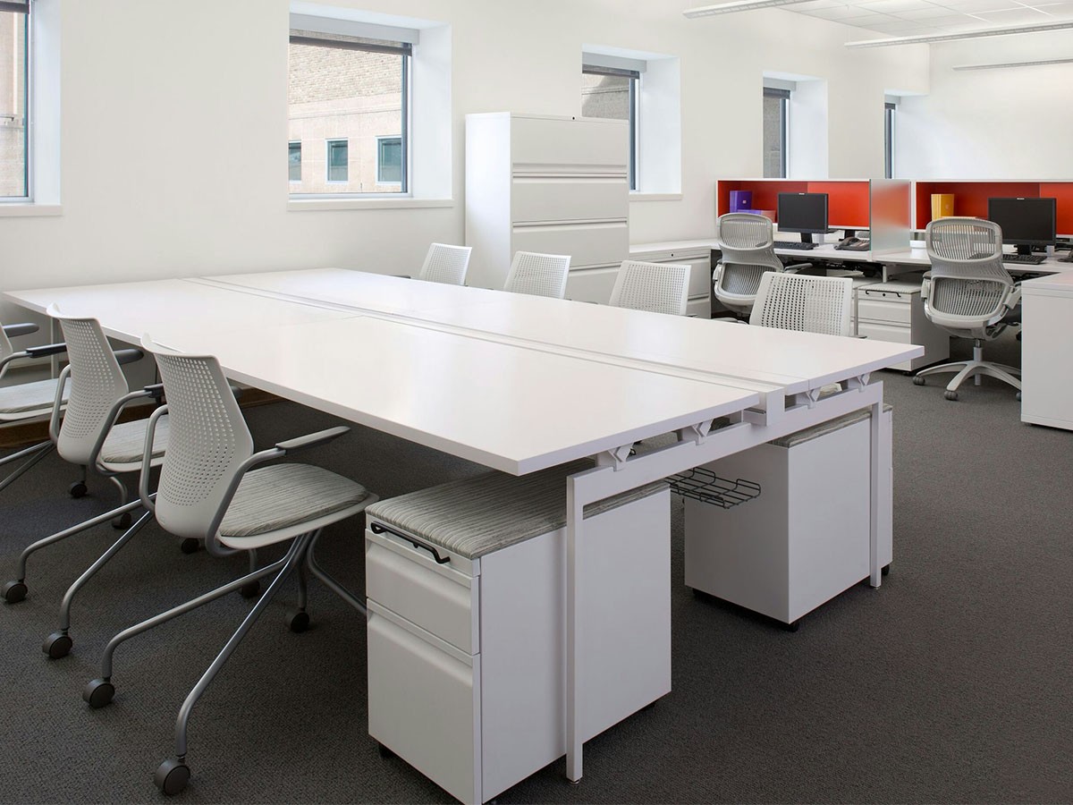 Knoll Office MultiGeneration Chair / ノルオフィス マルチジェネレーション チェア ハイブリッドベース 固定肘 キャスター脚 （チェア・椅子 > オフィスチェア・デスクチェア） 20