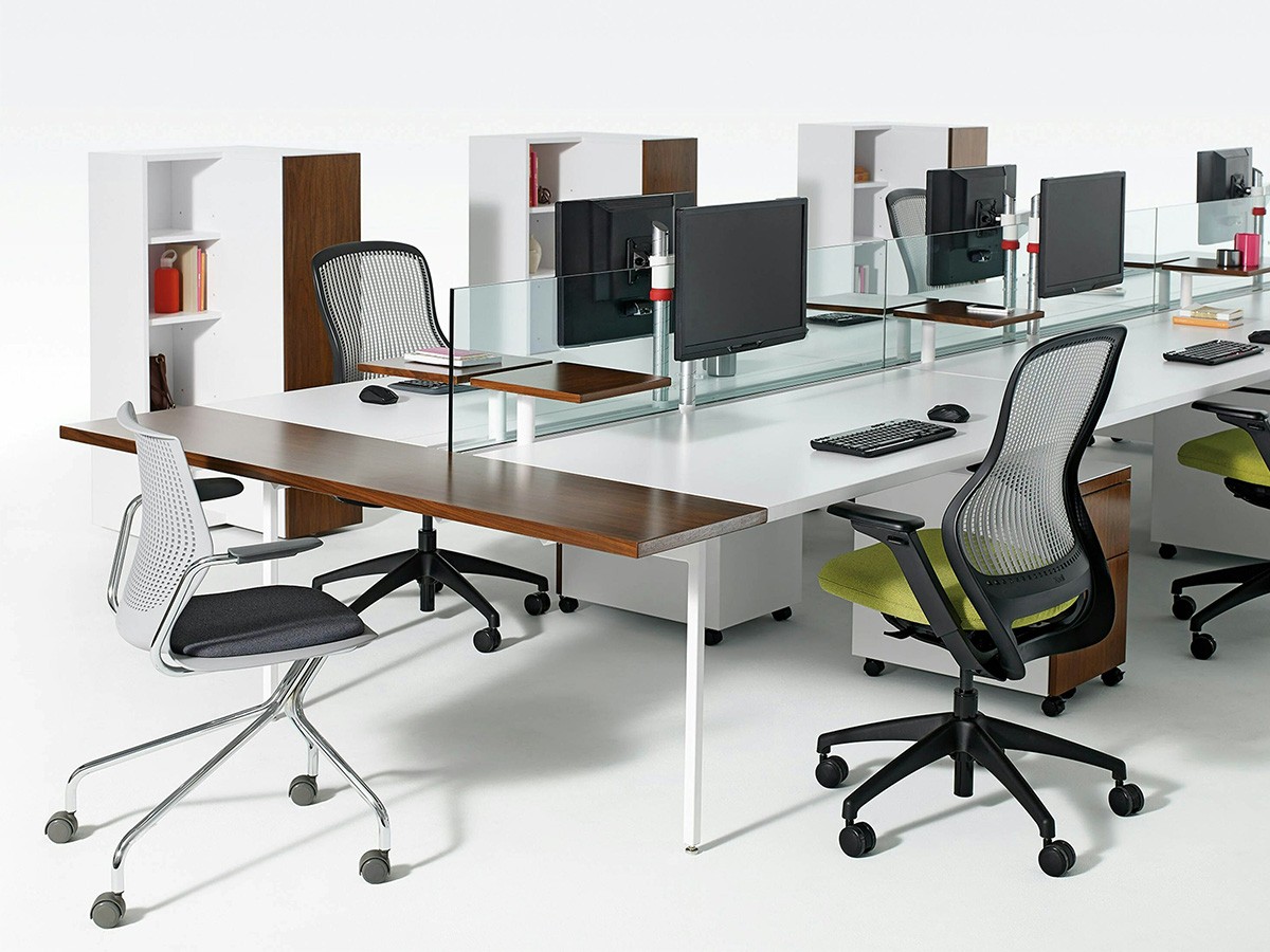 Knoll Office MultiGeneration Chair / ノルオフィス マルチジェネレーション チェア ハイブリッドベース 固定肘 キャスター脚 （チェア・椅子 > オフィスチェア・デスクチェア） 39