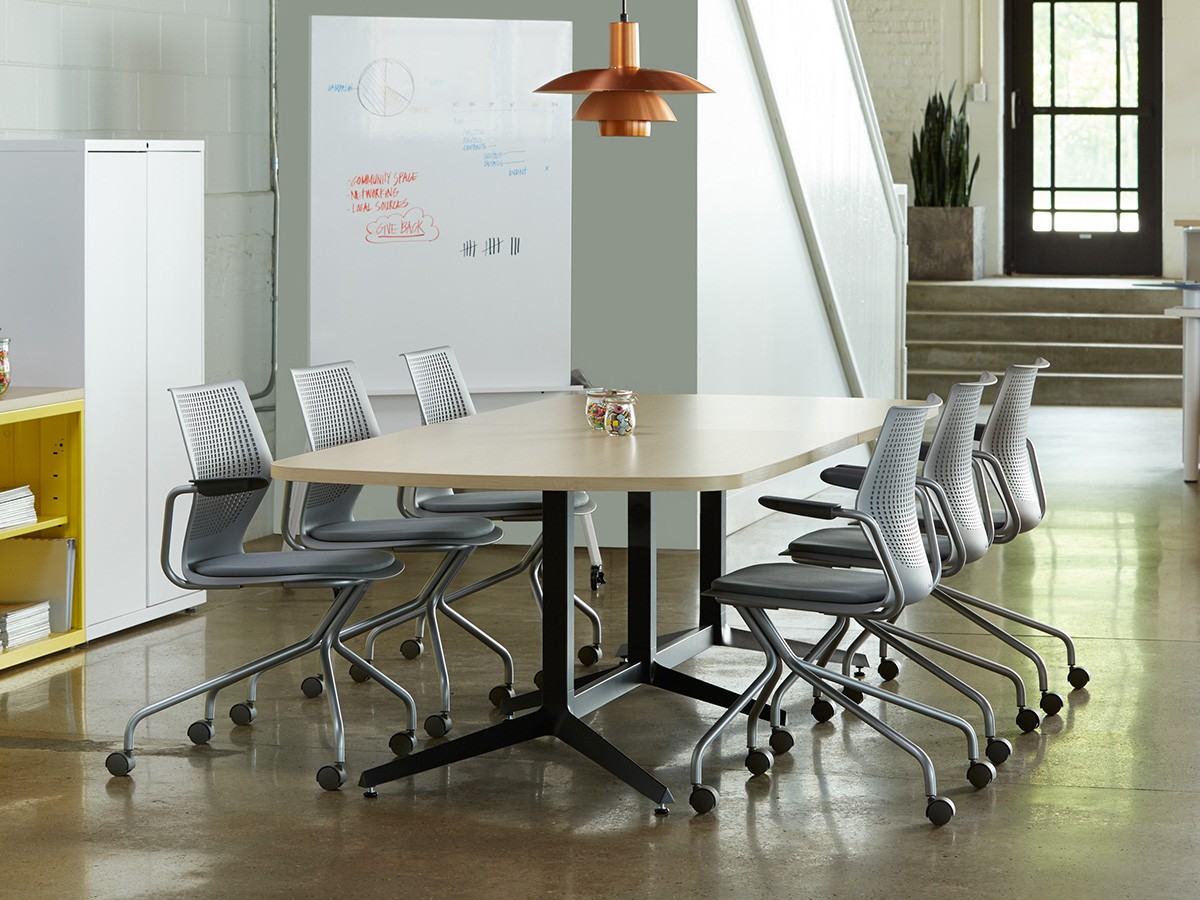 Knoll Office MultiGeneration Chair / ノルオフィス マルチジェネレーション チェア ハイブリッドベース 固定肘 キャスター脚 （チェア・椅子 > オフィスチェア・デスクチェア） 24