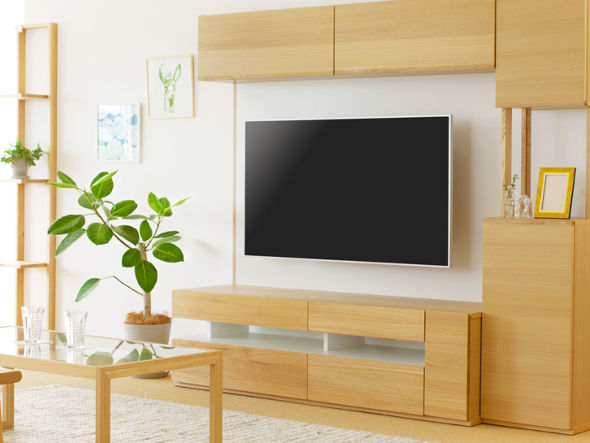 TAKANO MOKKOU TV BOARD W160 / 高野木工 テレビボード 幅160cm n3356（タモ） （テレビボード・テレビ台 > テレビ台・ローボード） 4