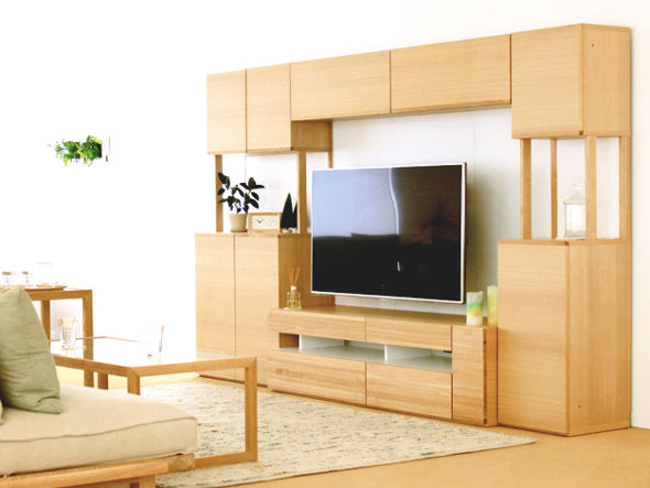 TAKANO MOKKOU TV BOARD W160 / 高野木工 テレビボード 幅160cm n3356（タモ） （テレビボード・テレビ台 > テレビ台・ローボード） 5