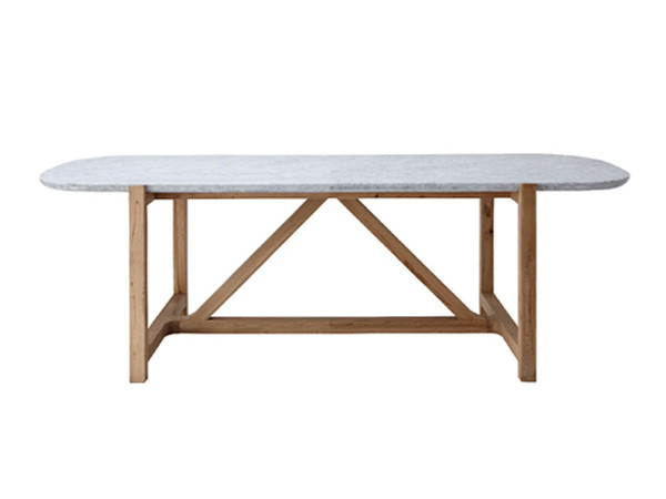 Bleu nature STONELEAF SMALL DINING TABLE / ブルーナチュール ストーンリーフ スモールダイニングテーブル （テーブル > ダイニングテーブル） 1