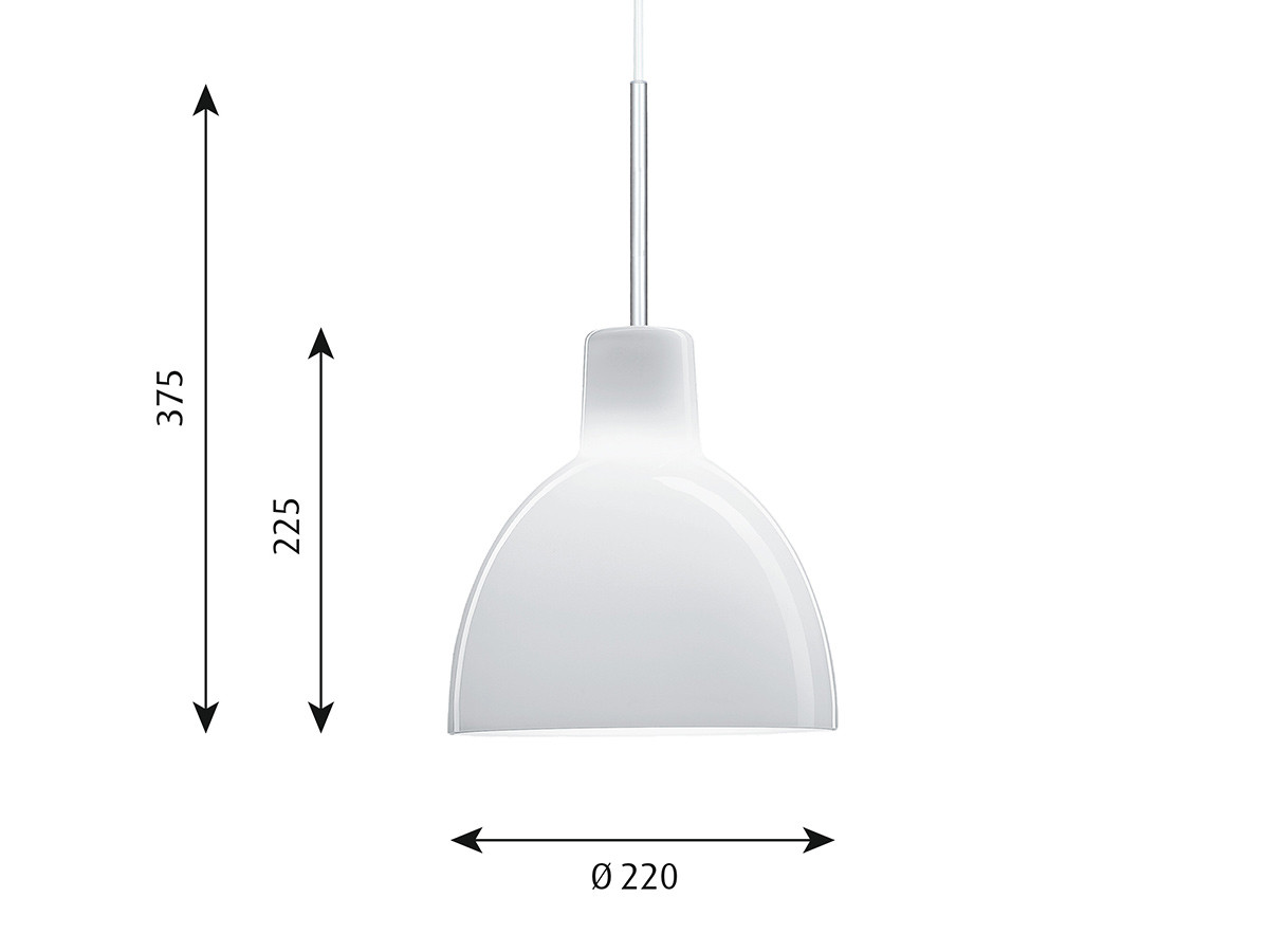 Louis Poulsen Toldbod Glass Pendant / ルイスポールセン トルボー