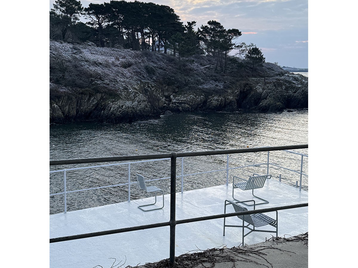 HAY PALISSADE CANTILEVER CHAIR HOT GALVANISED / ヘイ パリサード カンチレバー チェア ホットガルバナイズド （チェア・椅子 > ダイニングチェア） 8