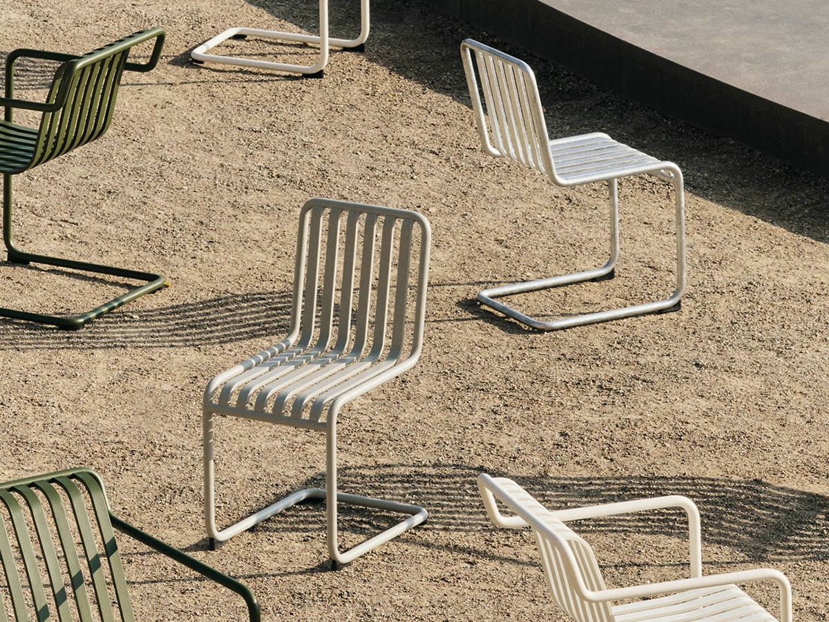 HAY PALISSADE CANTILEVER CHAIR HOT GALVANISED / ヘイ パリサード カンチレバー チェア ホットガルバナイズド （チェア・椅子 > ダイニングチェア） 17