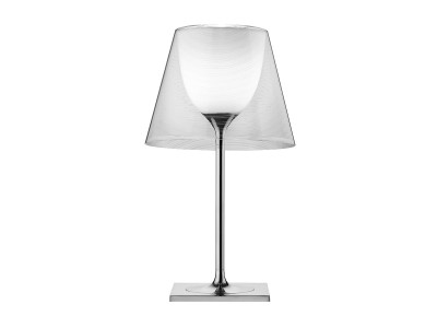 スタルク　テーブルランプ　シルバー&ホワイト Philippe Starck / フィリップ・スタルクのテーブルランプ