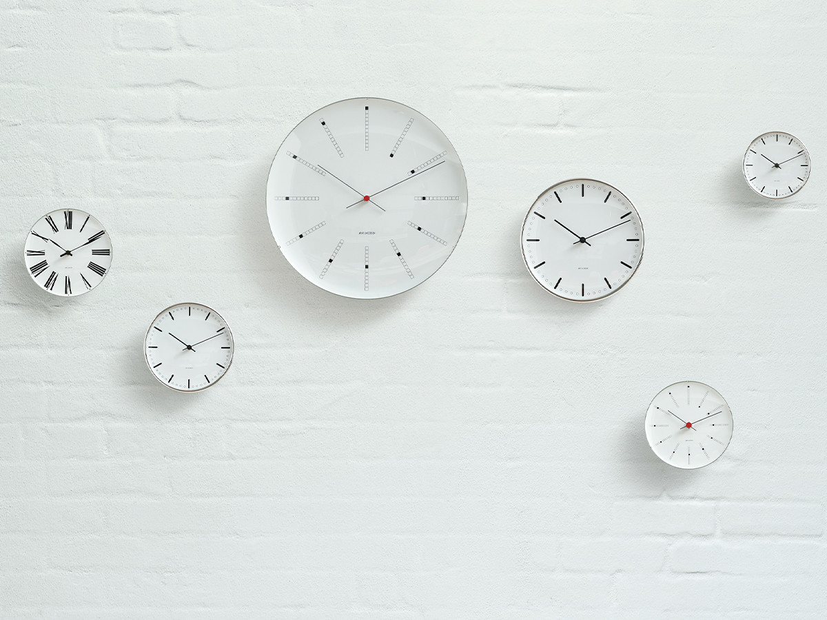 ARNE JACOBSEN
Bankers Wall Clock / アルネ・ヤコブセン
バンカーズ ウォールクロック 直径48cm （時計 > 壁掛け時計） 9