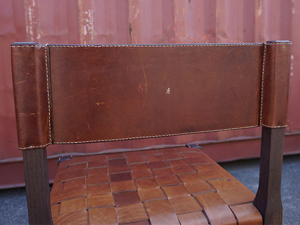 RE : Store Fixture UNITED ARROWS LTD. Woven Leather Chair / リ ストア フィクスチャー ユナイテッドアローズ ウーブンレザー チェア B （チェア・椅子 > ダイニングチェア） 9