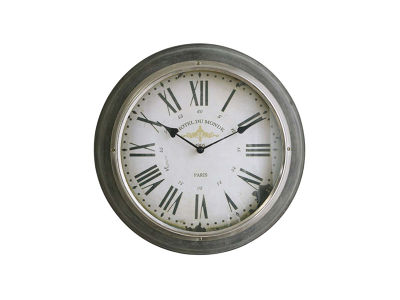 FLYMEe Blanc SILVER RIM WALL CLOCK / フライミーブラン シルバーリム
