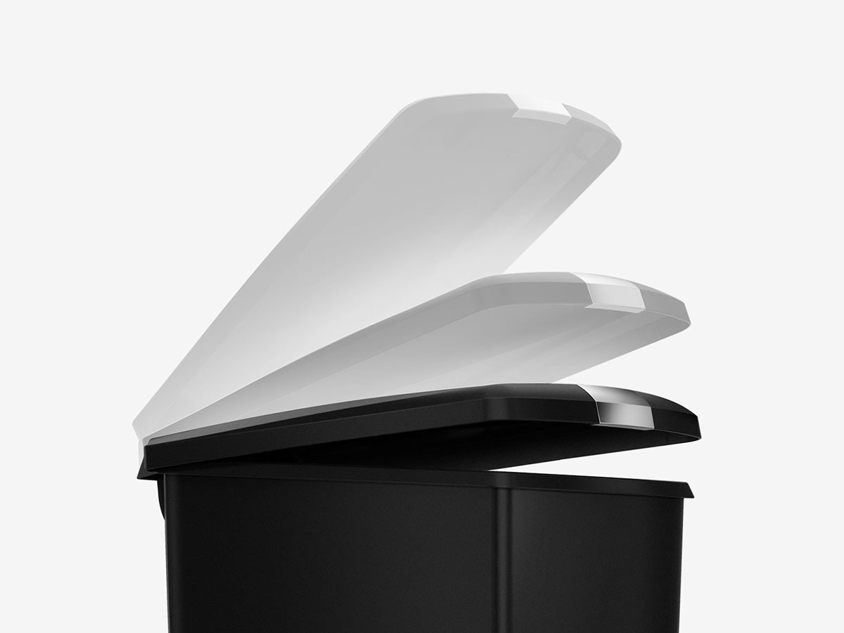 simplehuman STEP CAN / シンプルヒューマン ステップカン
スリム ステップダストボックス 40L プラスチック （ごみ箱・玄関小物 > ごみ箱・ダストボックス） 6